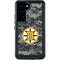NHL Boston Bruins Camo Galaxy S24 Waterproof Case
